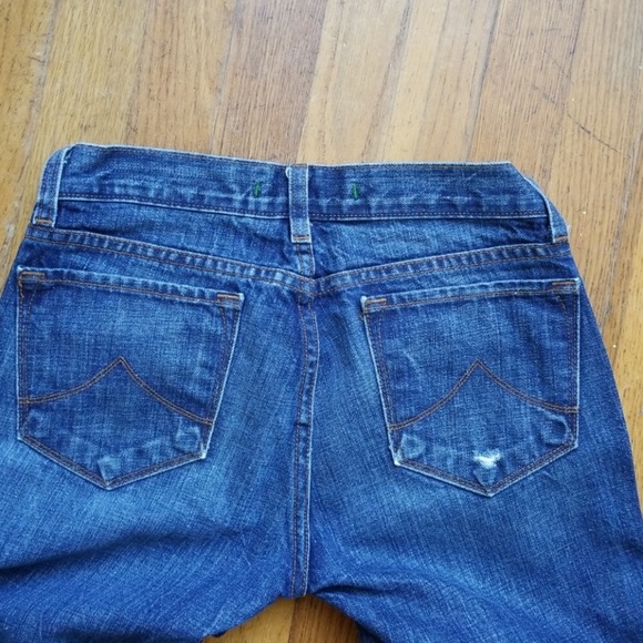 J Brand Womens Bell Bottom Blue Jeans size 25 - Picture 6 of 8